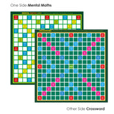 2-In-1 Junior Board Game Set | Crossword And Maths - EKT3840